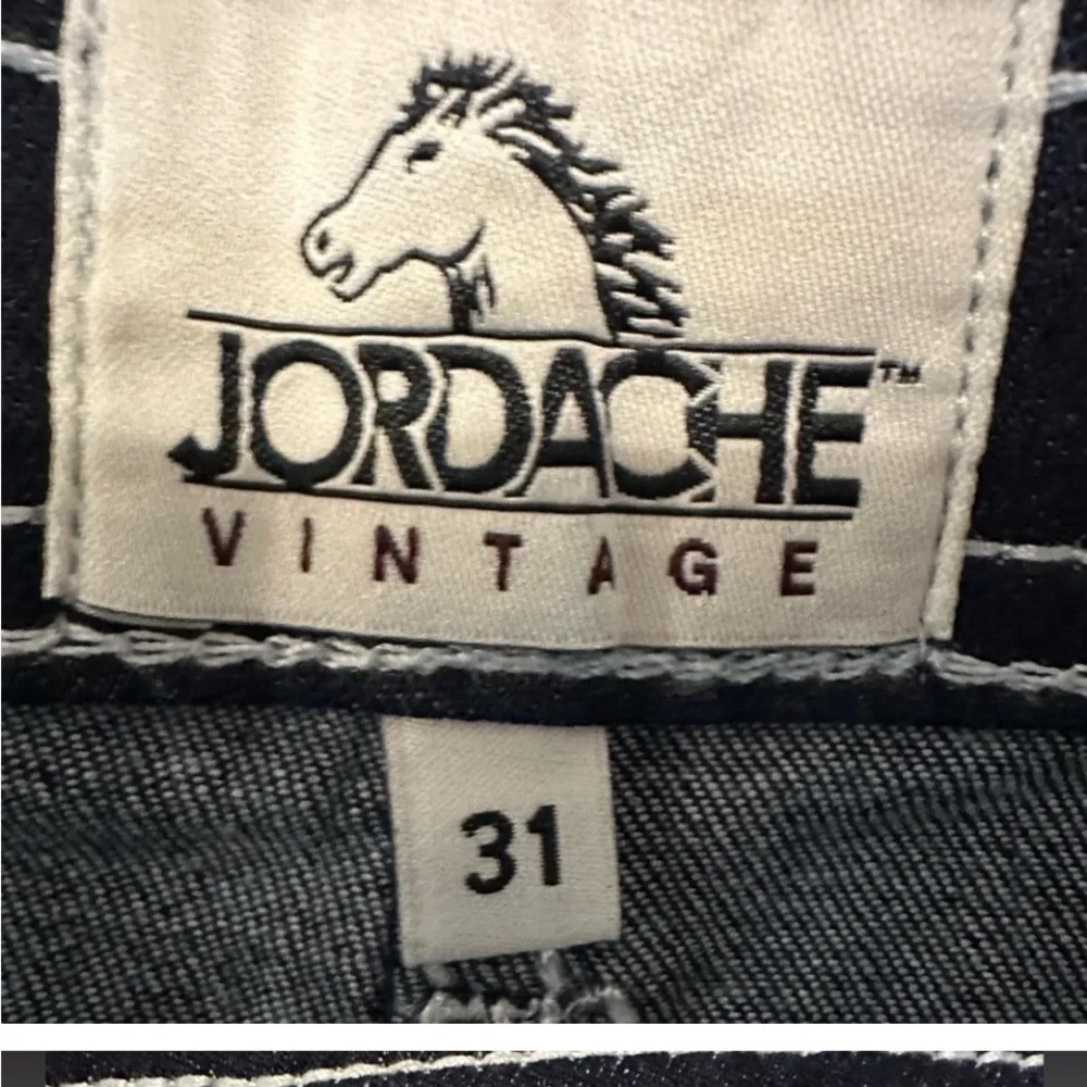 JORDACHE knee length denim skirt sz 31 - Picture 5 of 9